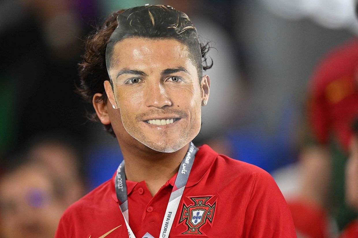 Cristiano Ronaldo faz o golo de estreia da seleção das quinas no Mundial do Qatar que venceu o Gana por 3-2.