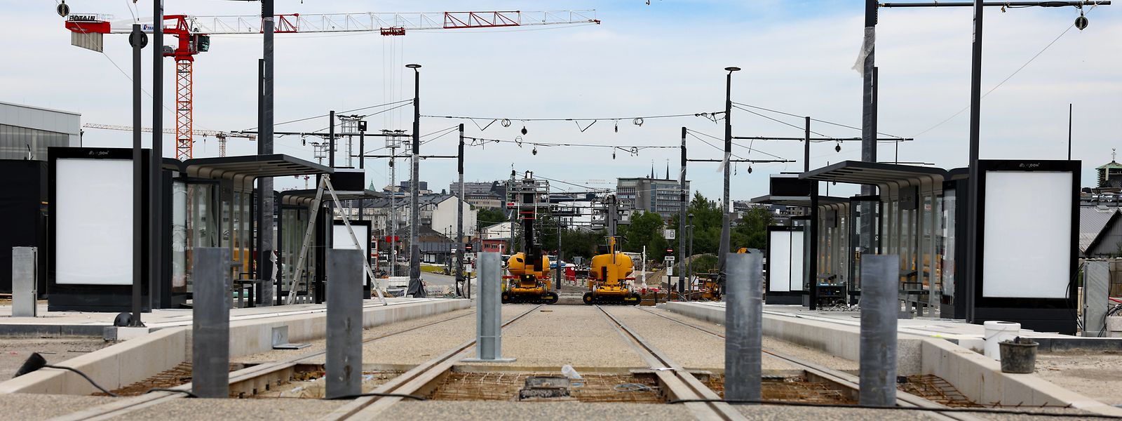 Les rames de tramway circuleront entre la gare centrale et la nouvelle station du lycée de Bonnevoie à partir du dimanche 11 septembre. 