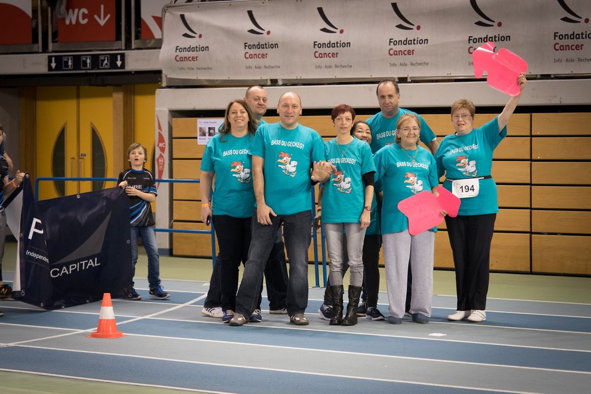 Laufen aus Solidarirät:  „Relais pour la Vie“ der Fondation Cancer, Coque