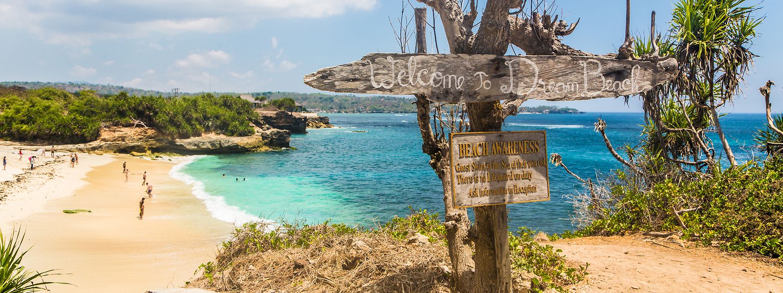 Les plages paradisiaques de l'île indonésienne de Bali seront accessibles pendant trois semaines aux joueurs sélectionnés. 