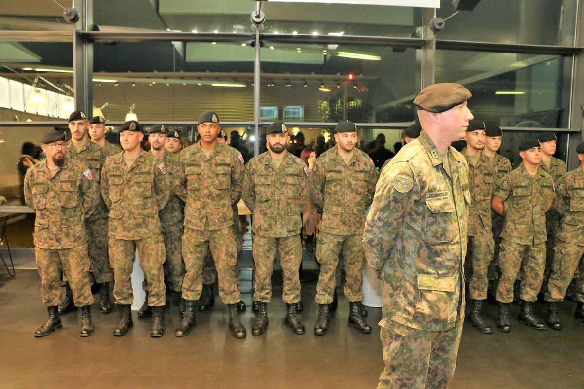 Des larmes de joie ont jailli samedi soir à l'accueil des 23 soldats de retour de mission au Kosovo.