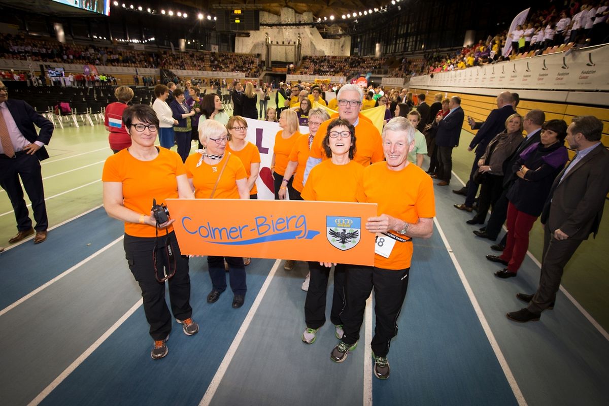 Laufen aus Solidarirät:  „Relais pour la Vie“ der Fondation Cancer, Coque