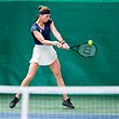 Mandy Minella (TC Arquebusiers) / Tennis, FLT Cup Finals / 30.01.2022 / Esch-Alzette / Foto: Christian Kemp