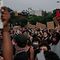 NEW YORK, NY - JUNE 04: Demonstrators denouncing systemic racism in law enforcement march through the borough of Brooklyn minutes before a citywide curfew went into effect on June 4, 2020 in New York City. Days of protest, sometimes violent, have followed in many cities across the country in response to the death of George Floyd while in police custody in Minneapolis, Minnesota on May 25th.   Scott Heins/Getty Images/AFP
== FOR NEWSPAPERS, INTERNET, TELCOS & TELEVISION USE ONLY ==