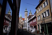 Cidade alemã de Naumburg. O país introduziu controlos na fronteira com a República Checa e com a região austríaca de Tirol. 