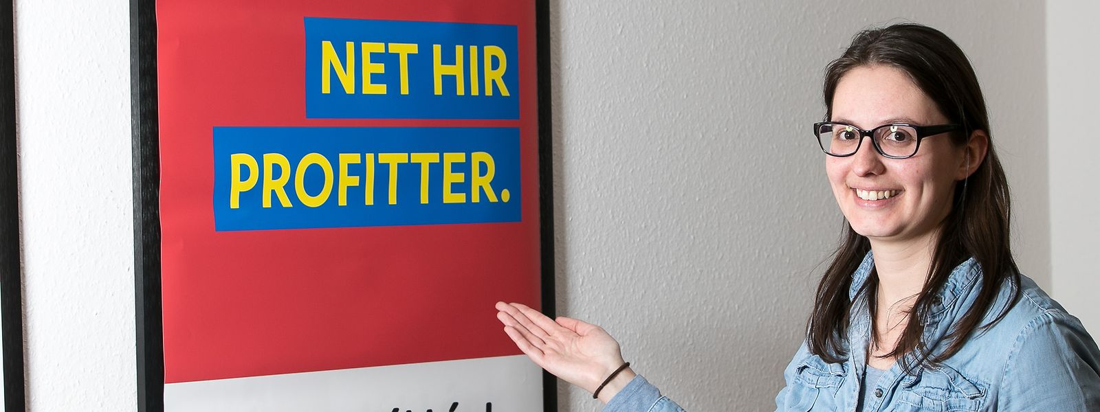 Carole Thomas, candidata do Dei Lénk às europeias 