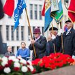 Journée de la commémoration nationale - Dépôt de fleurs devant le monument du Souvenir (Gëlle Fra), Foto Lex Kleren