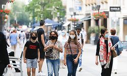 Wirtschaft, Lokales, Illustrationen, Masken, Covid 19, verschiedene Masken, Mode der Masken, Muster, Farbe,  Corona-Zeiten Foto: Anouk Antony/Luxemburger Wort