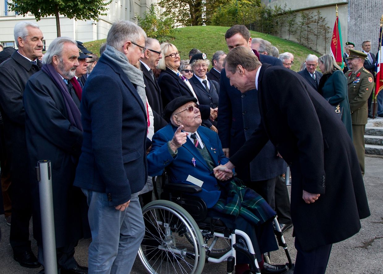 Die "Journée de la commémoration nationale" fand am Sonntag statt.