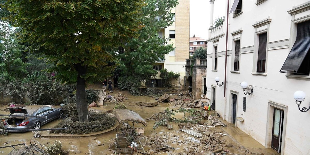 Die größten Schäden gab es in Livorno und Umgebung.