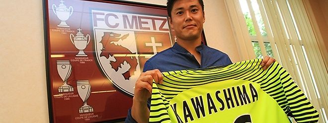 Eiji Kawashima (34 ans) se sent bien à Metz, qu'il veut aider à ancrer en Ligue 1