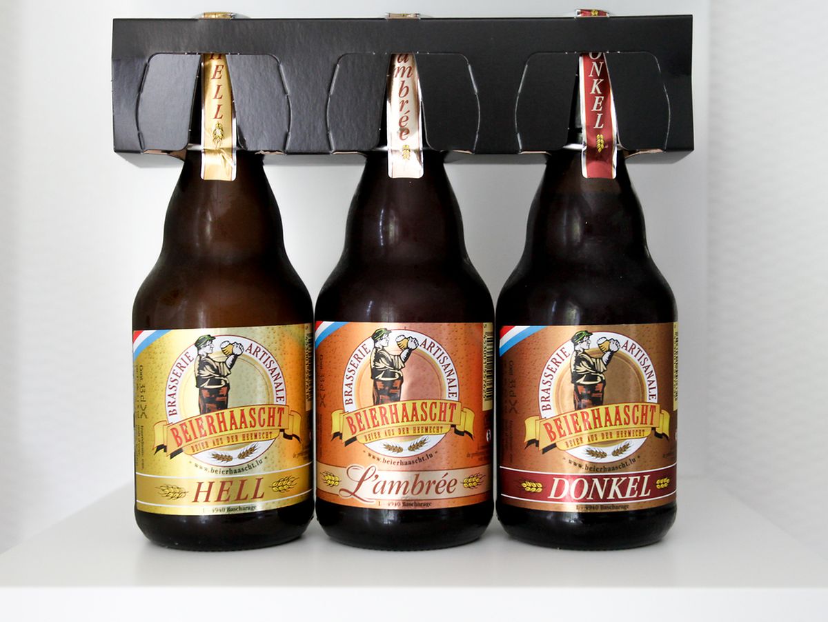 Die Biere der luxemburgischen Mikrobrauerei Béierhaascht bringen ein wenig Abwechslung ins heimische Bier-Sortiment.
