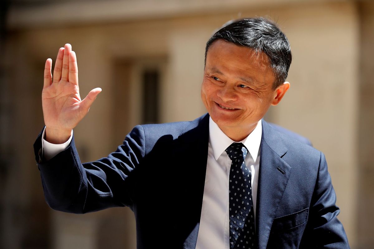 Jack Ma, fundador do Alibaba, maior empresa chinesa de comércio eletrónico.