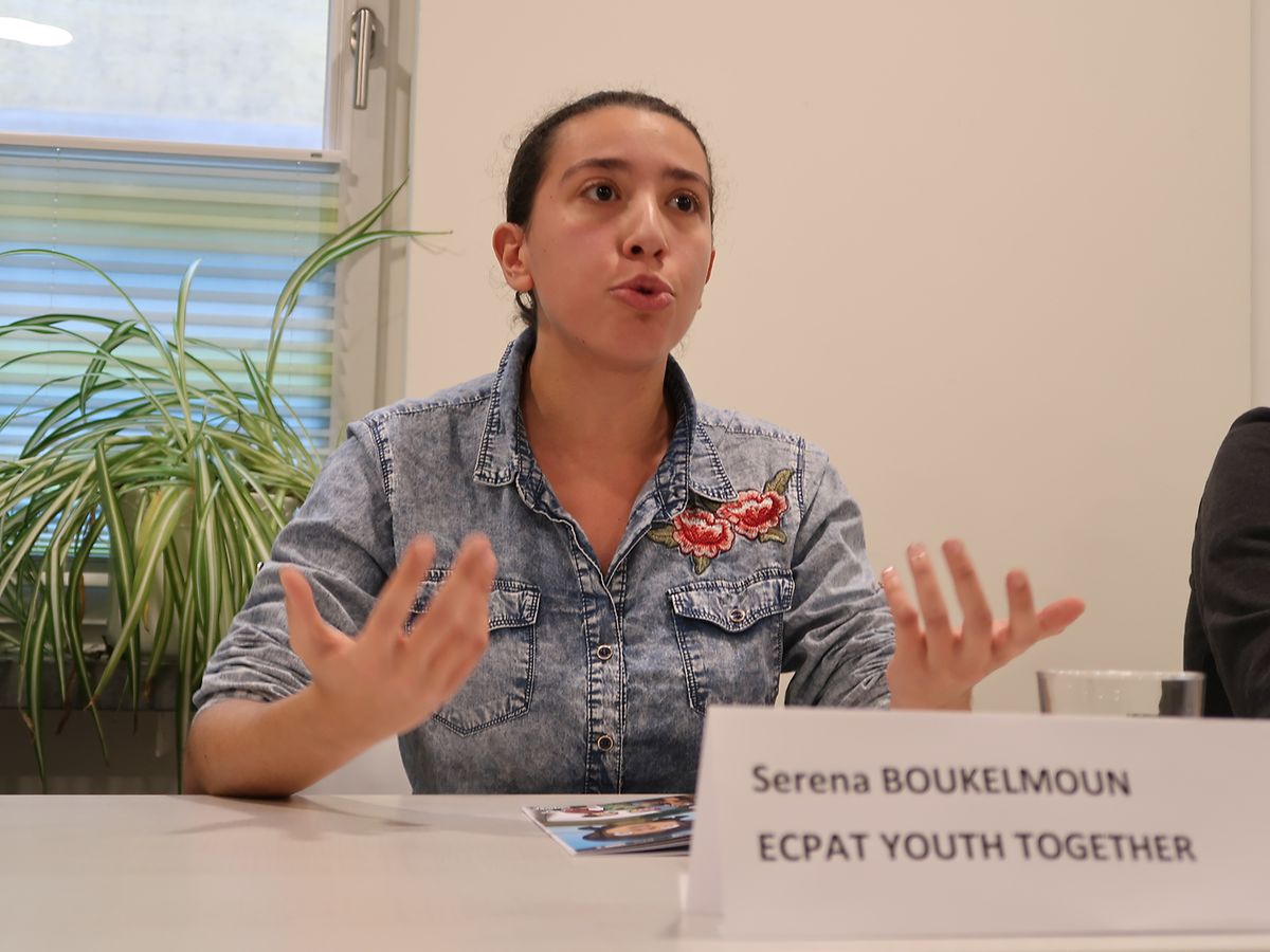 Serena Boukelmoun d'ECPAT Youth Together: «Ce type de harcèlement est de plus en plus répandu dans les écoles et clubs sportifs. Mais nous pouvons tous agir».
