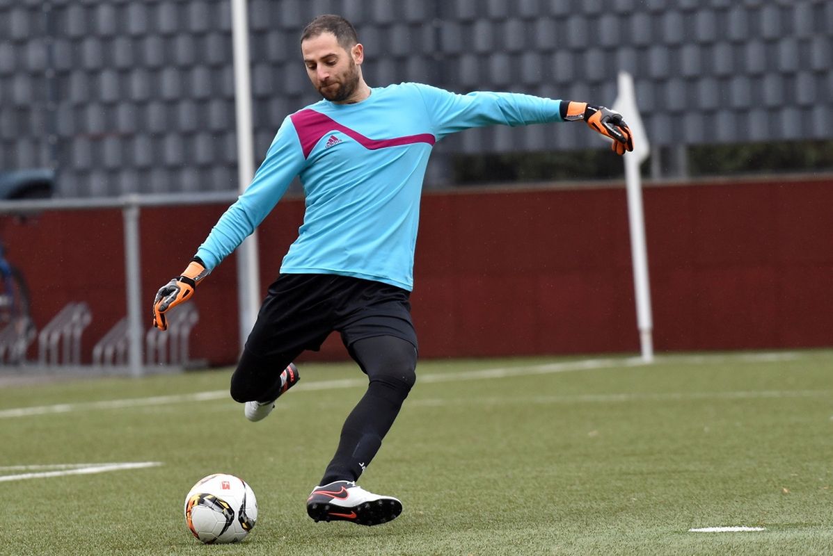 Alberto Pulimeno, le gardien de but du Red-Black Egalité