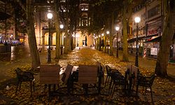 NewsDesk, Sperrstunde im Luxembourg, Couvre Feu,  Place d’Armes, Foto: Chris Karaba/Luxemburger Wort