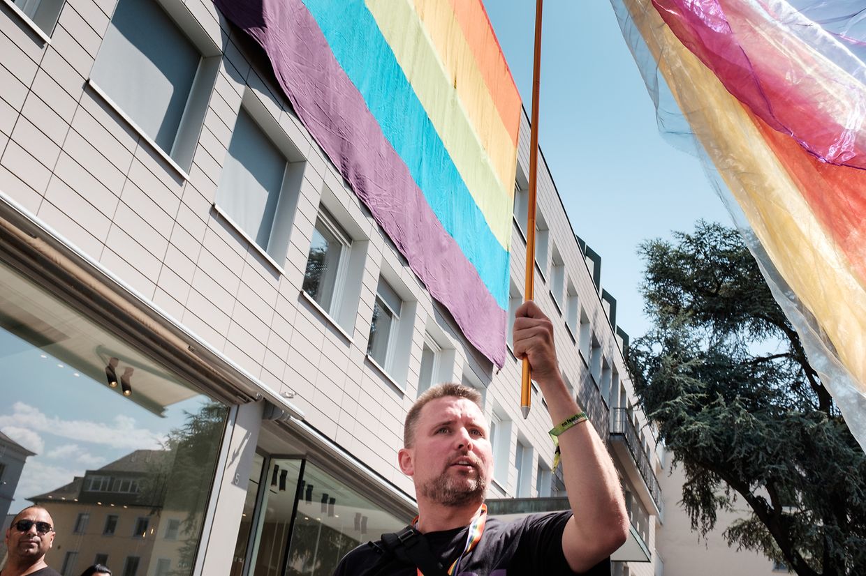 CSD Straßenfest, Trier / Foto: Viktor Wittal