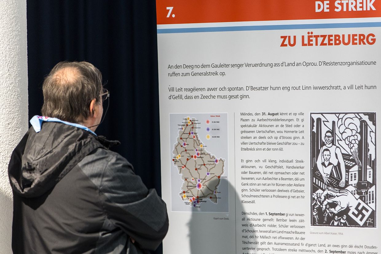 Gedenkfeier und Massaker vu Sonnebuerg / Commune de Petange / Photo: Laurent Blum