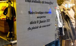 2. Lockdown in Luxemburg, geschlossene Geschäfte. Foto: John Schmit