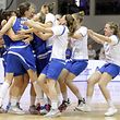 Die Basketballfrauen konnten sich über einen knappen Sieg gegen Island und die damit verbundene Goldmedaille freuen.