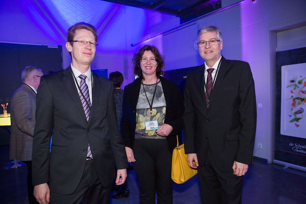 Tom Sabus, Nicole Jaaques, Jean-Paul Bruck