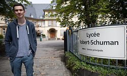 Lokales,Bester Abschlussschüler im Klassik - Ben Stemper.Lycée Robert Schuman. Foto: Gerry Huberty/Luxemburger Wort