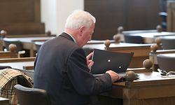 Ehrenstaatsminister Jacques Santer: „Man spürt, dass es da Leute gibt, die mehr wissen“.