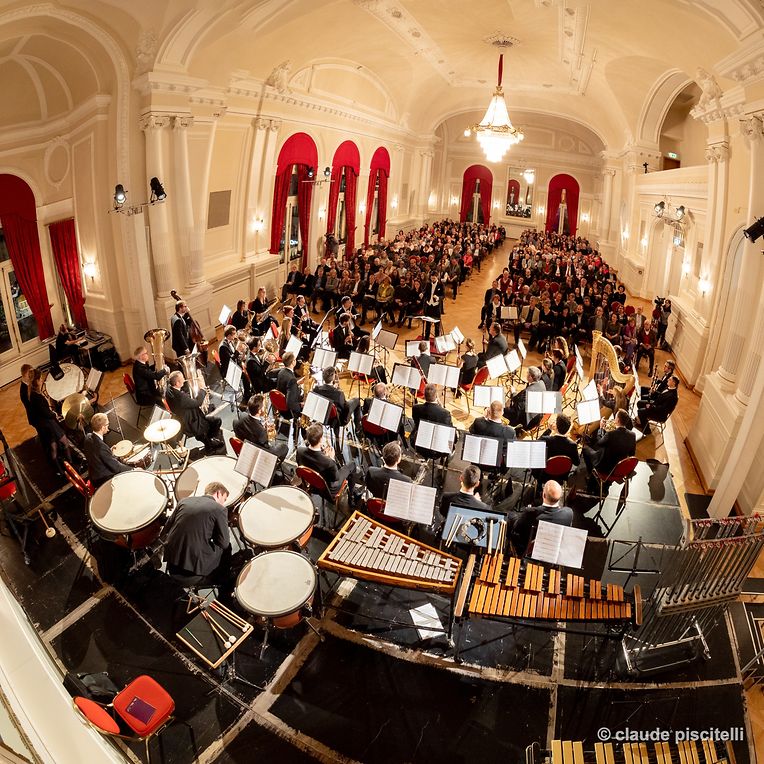 Luxembourg Wind Orchestra  „Concert de Nouvel An 2019“  - Luxembourg - Ville - Cercle Cité - 12/01/2019 - photo: claude piscitelli