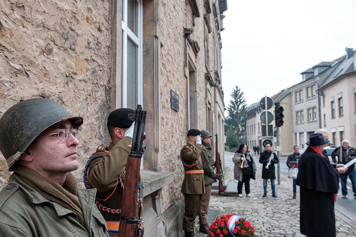 Ardennenoffensiv a Liberation vun Iechternach virum 75 Joer / Foto: Viktor Wittal