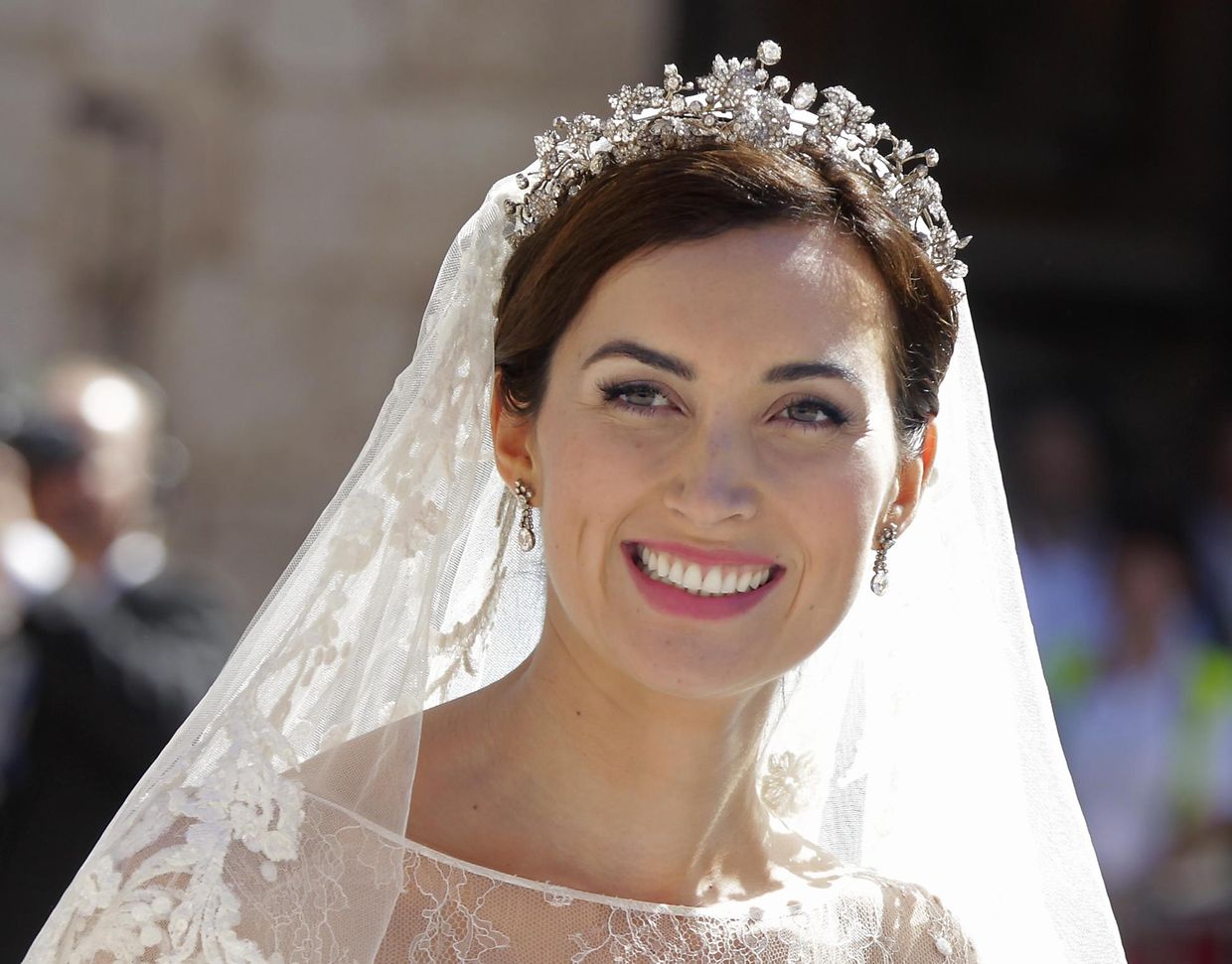 Plötzlich Prinzessin: Claire an ihrem Hochzeitstag.