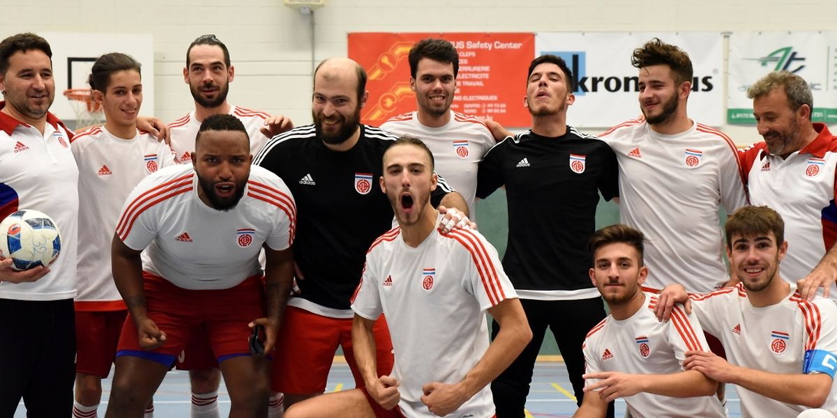 Les joueurs du Fola ont fêté cette qualification pour les huitièmes de finale de la Coupe de Luxembourg. 