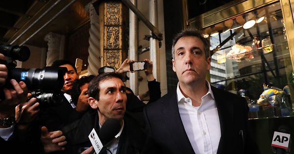 Ex Trump Anwalt Cohen Tritt Haft An Und Verspricht Neue Enthullungen