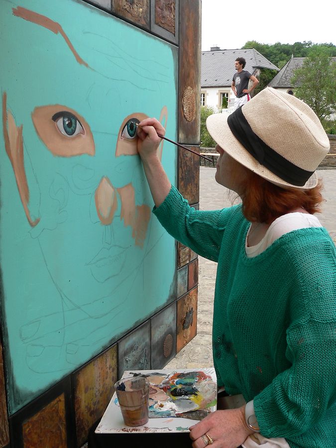 Kunst bewundern, anfassen, ausprobieren und erwerben: Im Kiischpelt waren der Fantasie an Nationalfeiertag erneut keine Grenzen gesetzt.