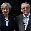 Bei dem Treffen in der Downing Street verging Jean-Claude Juncker das Lachen, schreibt die FAS.