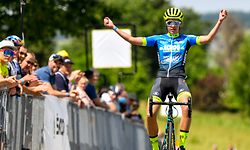 Marie Schreiber (Acrog Tormans) ist Landesmeisterin 2021 bei den Juniorinnen - Radsport-Landesmeisterschaften 2021 - Straßenrennen - Foto: Serge Waldbillig