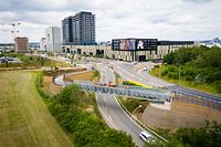 nei Velosbréck vum Akafszenter op der Cloche d’Or  - Foto: Pierre Matgé/Luxemburger Wort