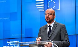 Presidente do Conselho Europeu, Charles Michel.