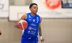 Ivan Do Rosario Delgado (Etzella - 7) / Basketball Total League Herren Luxemburg, Saison 2020-2021, 13. Spieltag / 03.04.2021 / AB Contern - Etzella Ettelbrück / Centre Scolaire et Sportif « Um Ewent - AB Contern / Foto: Yann Hellers