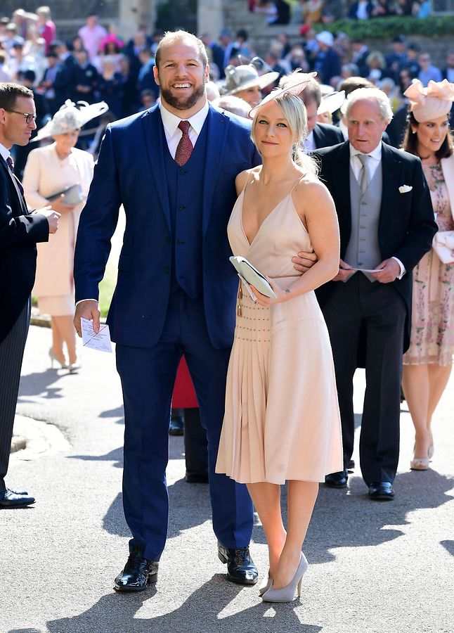 Rugbyspieler James Haskell und Chloe Madeley 