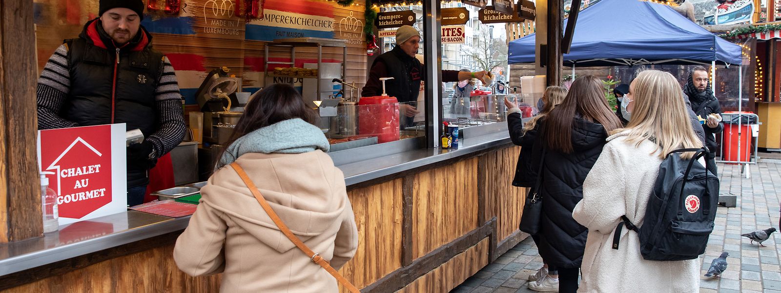 Infolge der Einführung der 2G-Regelung sind die Besucherzahlen auf dem Escher Weihnachtsmarkt eingebrochen.