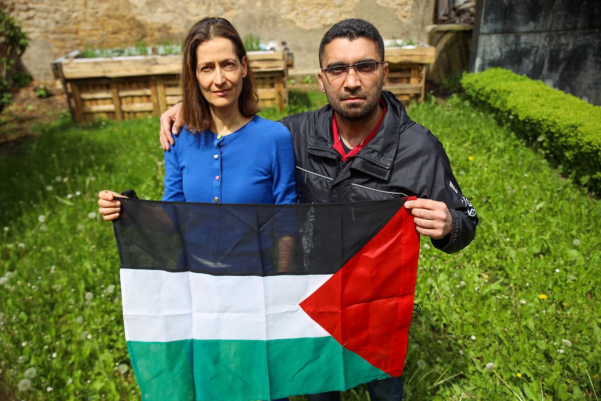 Martine é judia, Mohamad é muçulmano. Nenhum deles acha que o problema palestiniano seja religioso. 