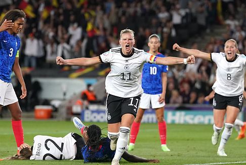 Deutschland zieht ins Finale von Wembley ein