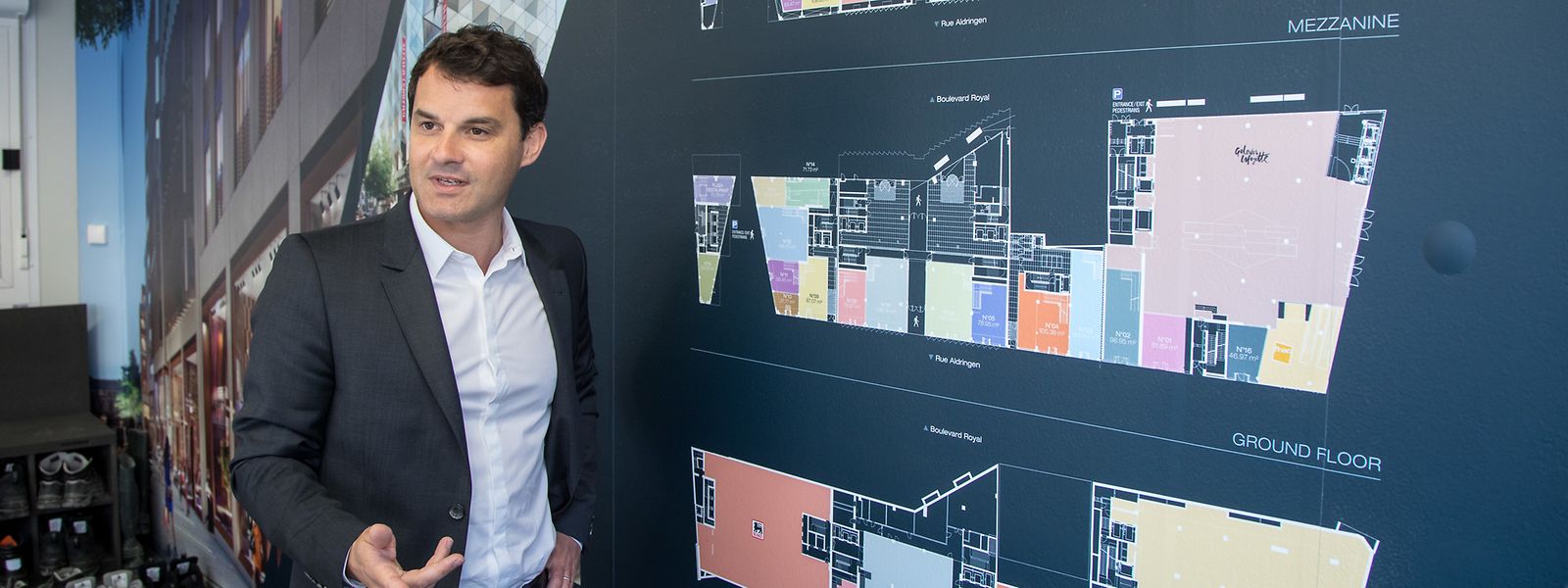 Vincent Beck annonce la venue de deux enseignes luxembourgeoises et d'une firme en relation avec l'univers sports-loisirs. Quelles marques ? Encore secret...