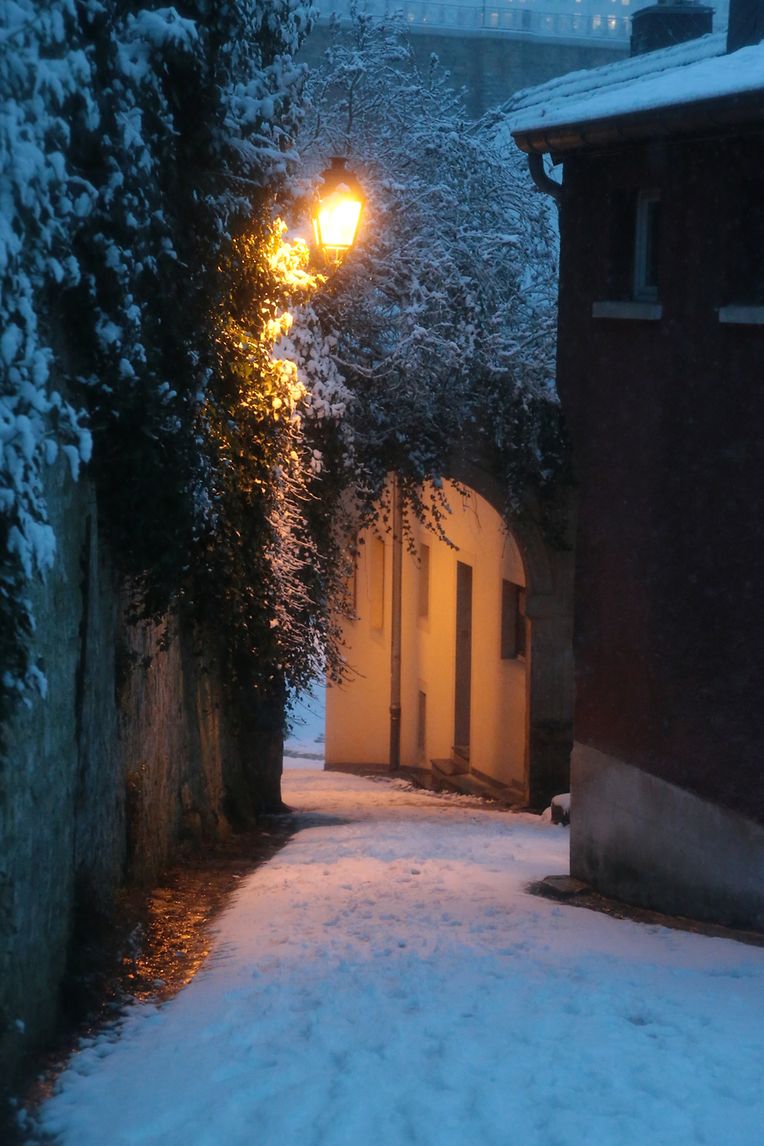 Lokales, Luxemburg, Winter, Schnee, Glätte, Glatteis, Kälte, Illustration, Schneefotos, musée,    photo Anouk Antony