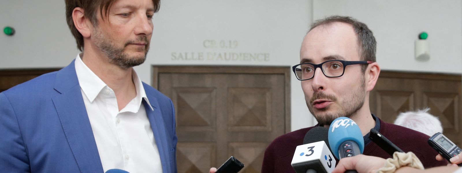 Antoine Deltour (rechts) ist der wohl bekannteste Fall eines Whistleblowers in Luxemburg. 