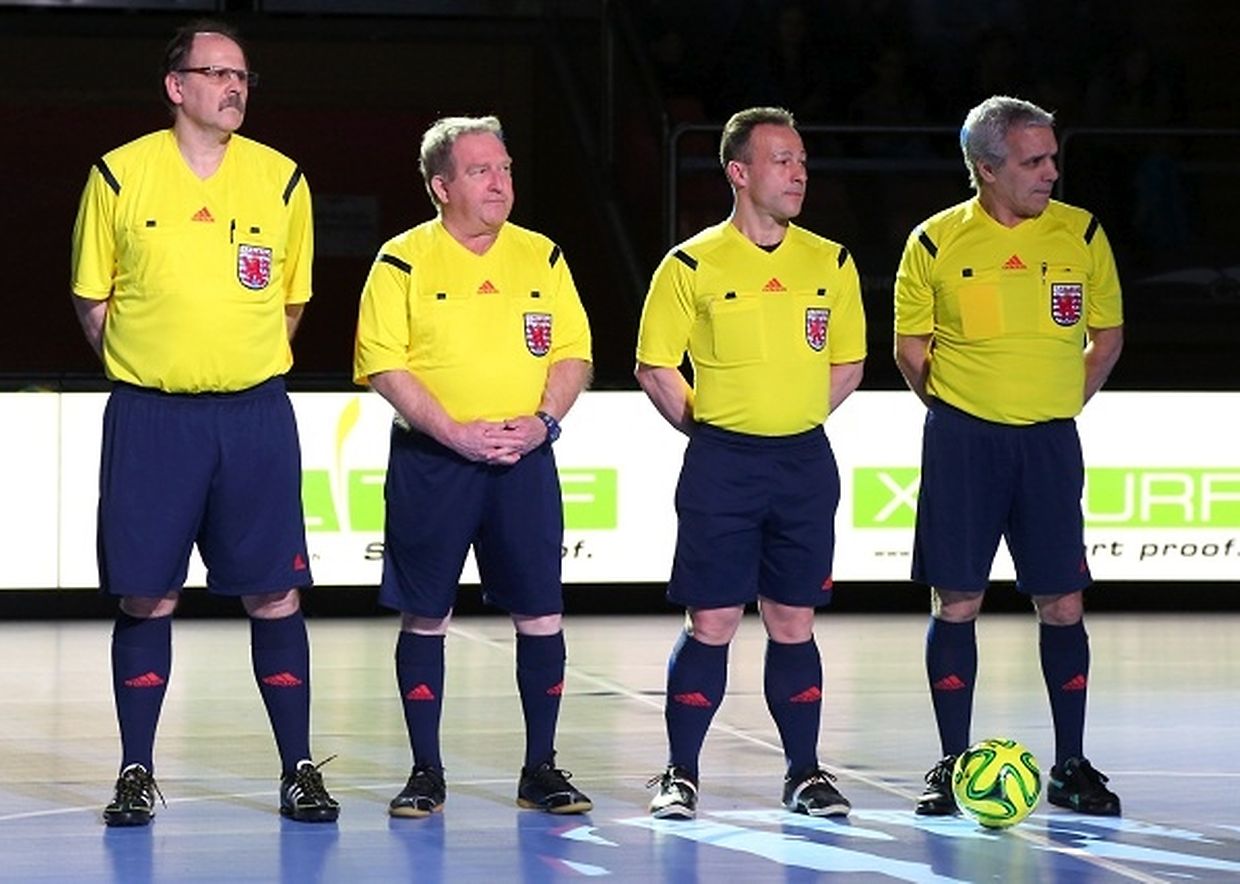 A equipa de arbitragem