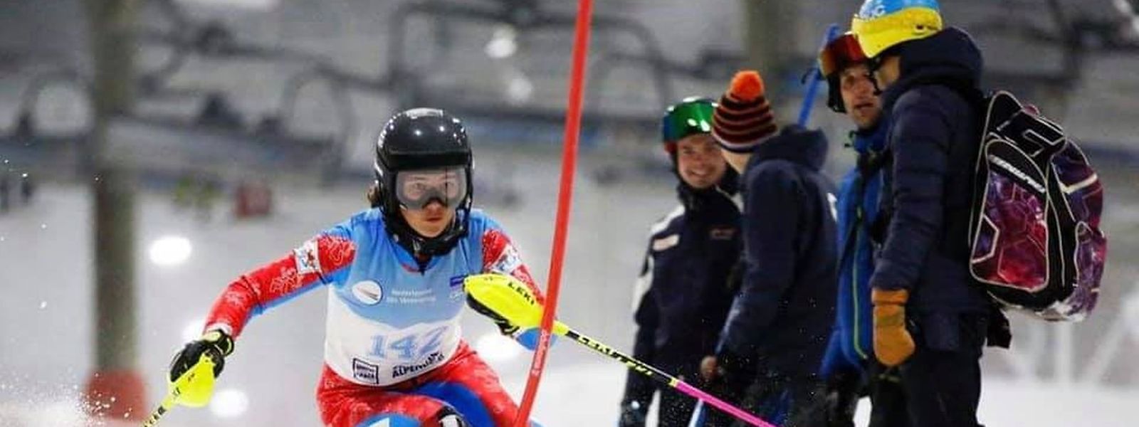 Gwyneth Ten Raa, l'un des plus grands talents du ski luxembourgeois.