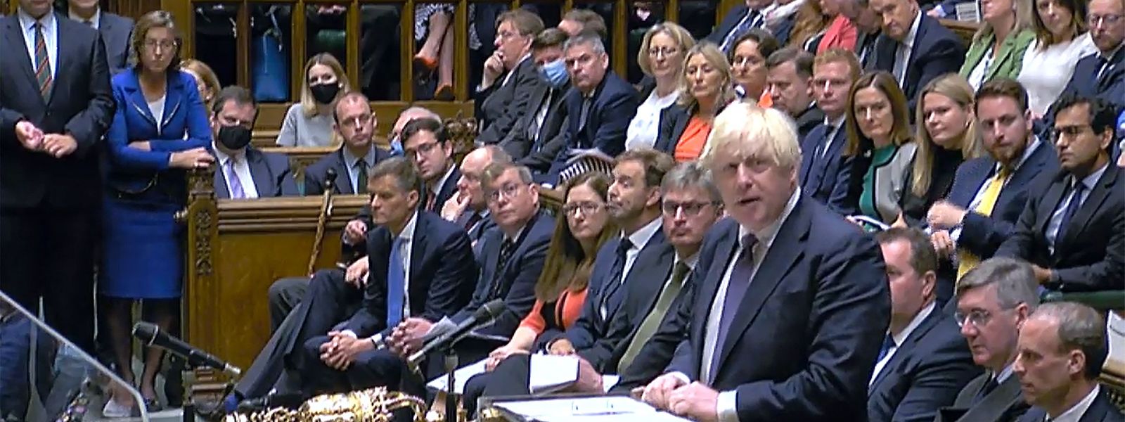 Im Kreuzfeuer der Kritik: der britische Premier Boris Johnson.