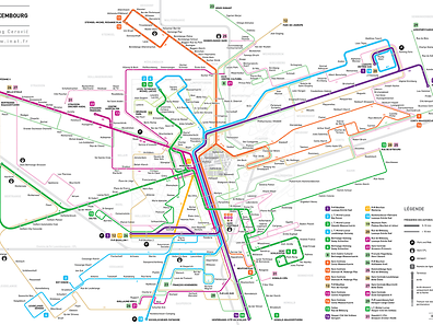 Luxemburger Wort - Does Luxembourg City have the ‘worst bus map ever’?