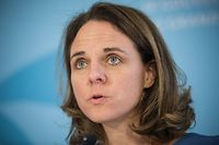 PK Koalitionsverhandlungen - Corinne Cahen - Foto : Pierre Matgé/Pierre Matgé